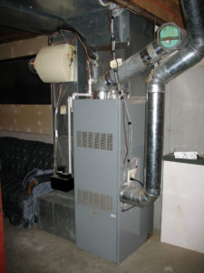 A shot of a modern unit that needs furnace repair